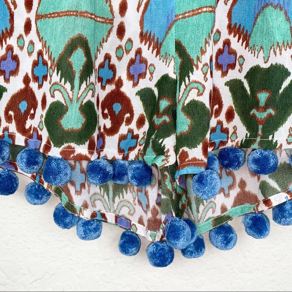 Figue cotton blend pom pom hem shorts, size XS - Picture 10 of 10